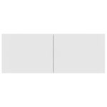 Ensemble de meubles TV 4 pcs Blanc Bois d'ingénierie – Image 4