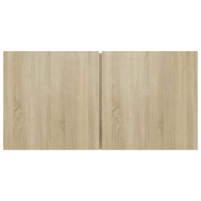 Ensemble de meubles TV 4 pcs Chêne sonoma Bois d'ingénierie – Image 6