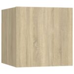 Ensemble de meubles TV 8 pcs Chêne sonoma Bois d'ingénierie – Image 6
