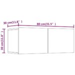 Ensemble de meubles TV 4 pcs Chêne sonoma Bois d'ingénierie – Image 6
