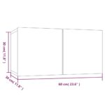 Ensemble de meubles TV 4 pcs Chêne sonoma Bois d'ingénierie – Image 7