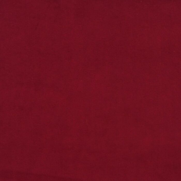 Chaises à manger lot de 2 Rouge bordeaux Velours – Image 6