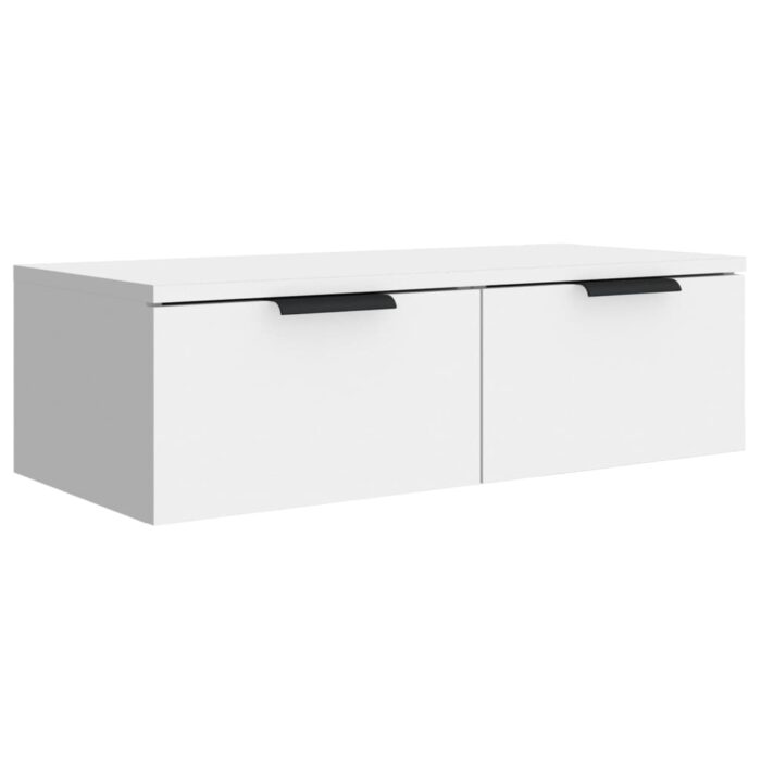 Armoires murales 2 pcs blanc 68x30x20 cm Bois d'ingénierie – Image 4