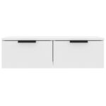 Armoires murales 2 pcs blanc 68x30x20 cm Bois d'ingénierie – Image 6