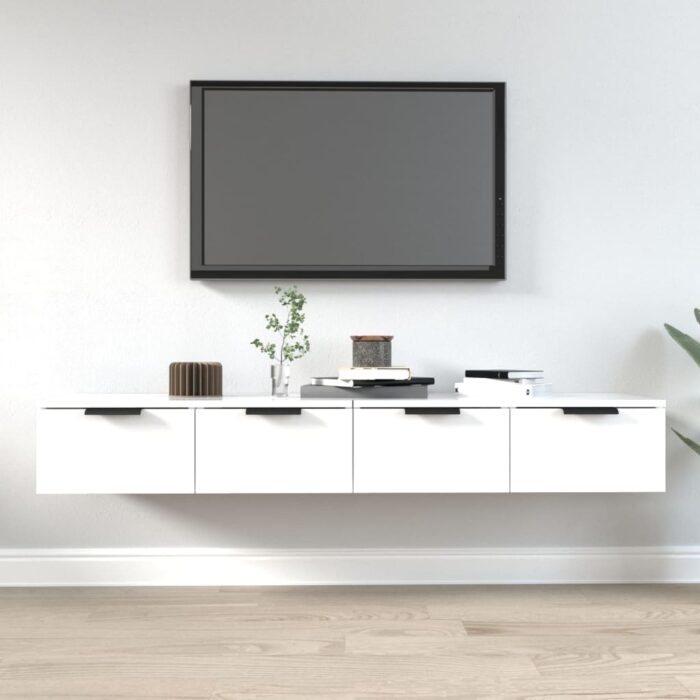 VXL8720287123521_m_en_hd_1.jpg Armoires murales 2 pcs blanc 68x30x20 cm Bois d'ingénierie – Image 1
