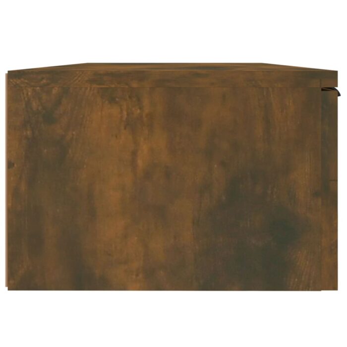 Armoires murales 2 pcs Chêne fumé 68x30x20 cm Bois d'ingénierie – Image 7
