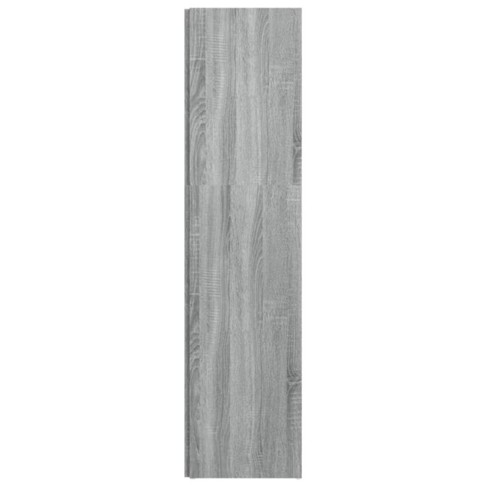Armoire d'angle Sonoma gris 33x33x132 cm Bois d'ingénierie – Image 2