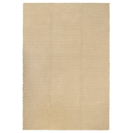 Tapis rectangulaire Naturel 160x230 cm Coton