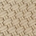 Tapis rectangulaire Naturel 160x230 cm Coton – Image 4