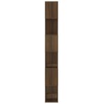 Bibliothèque/Séparateur de pièce Chêne marron 60x24x186 cm – Image 4