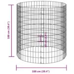 Composteur de jardin Ø100x100 cm Acier galvanisé – Image 4