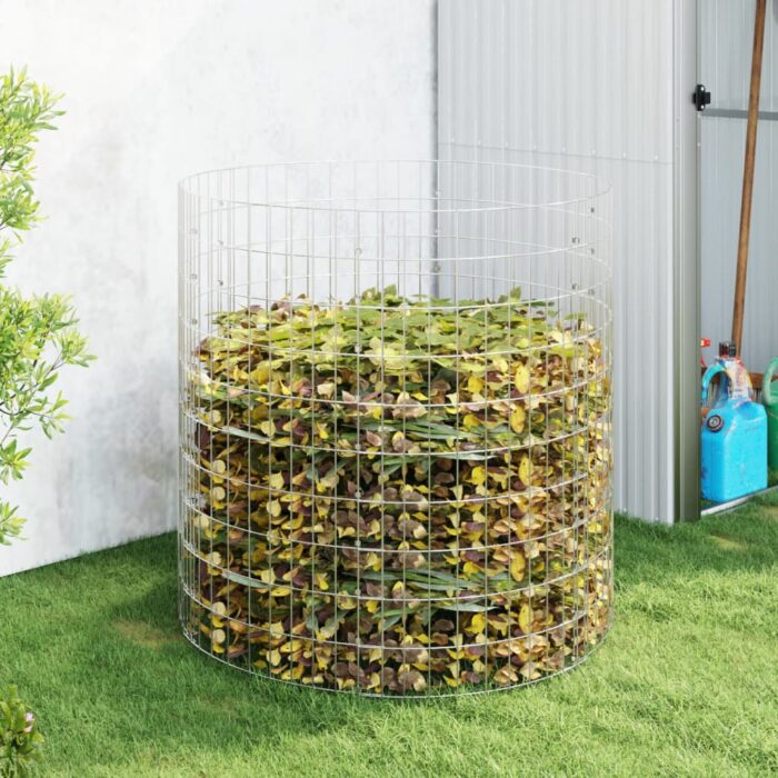 Composteur de jardin Ø100x100 cm Acier galvanisé – Image 1