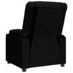 Fauteuil inclinable Noir Similicuir – Image 3