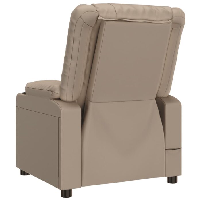 Fauteuil de massage Cappuccino Similicuir – Image 3