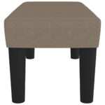 Banc Taupe 70x30x30 cm Tissu – Image 2