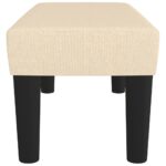 Banc Crème 70x30x30 cm Tissu – Image 2