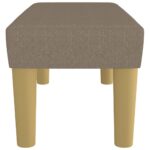 Banc Taupe 70x30x30 cm Tissu – Image 2