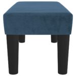 Banc Bleu foncé 70x30x30 cm Velours – Image 2