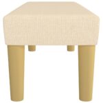 Banc Crème 100x30x30 cm Tissu – Image 2