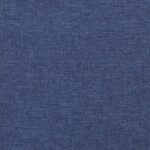 Banc Bleu 100x30x30 cm Tissu – Image 4