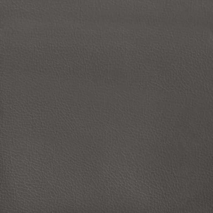 Banc Gris 100x30x30 cm Similicuir – Image 4