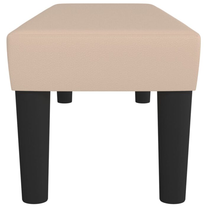 Banc Cappuccino 100x30x30 cm Similicuir – Image 2