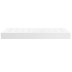 Matelas de lit à ressorts ensachés Blanc 80x200x20cm Similicuir – Image 2