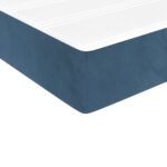 Matelas de lit à ressorts ensachés Bleu foncé 80x200x20 cm – Image 3