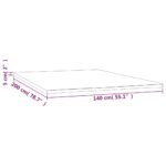 Sur-matelas 140x200x5 cm – Image 5