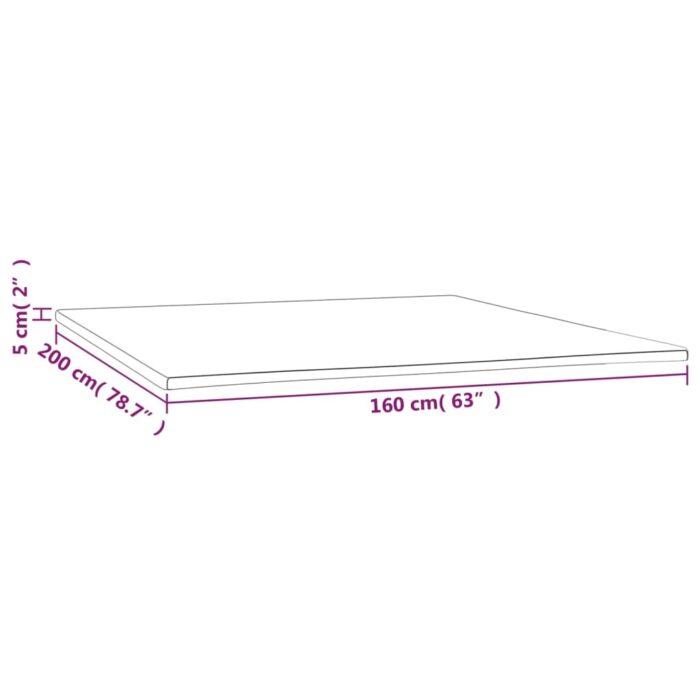 Sur-matelas 160x200x5 cm – Image 5
