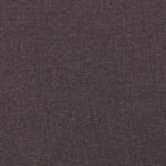 Fauteuil inclinable Marron foncé Tissu – Image 7