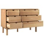 Commode OTTA 111x43x73,5 cm bois de pin massif – Image 2