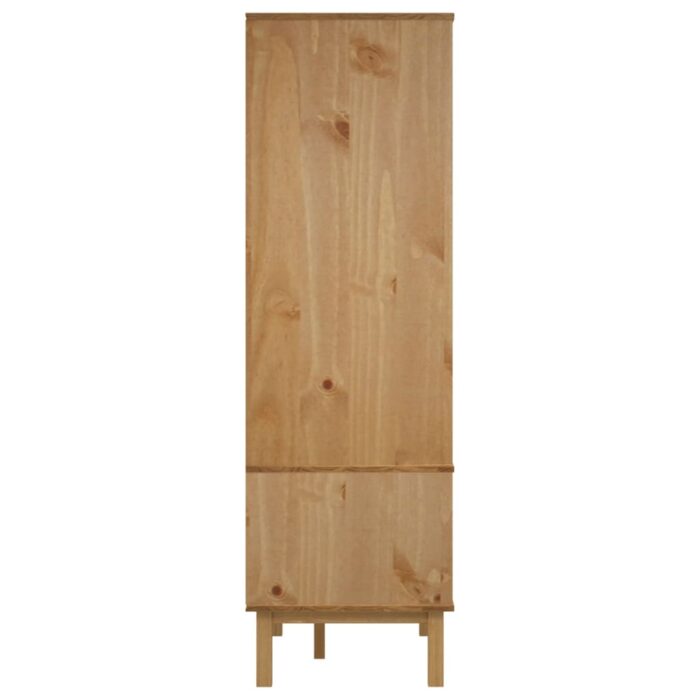 Garde-robe OTTA 76,5x53x172 cm Bois massif de pin – Image 3