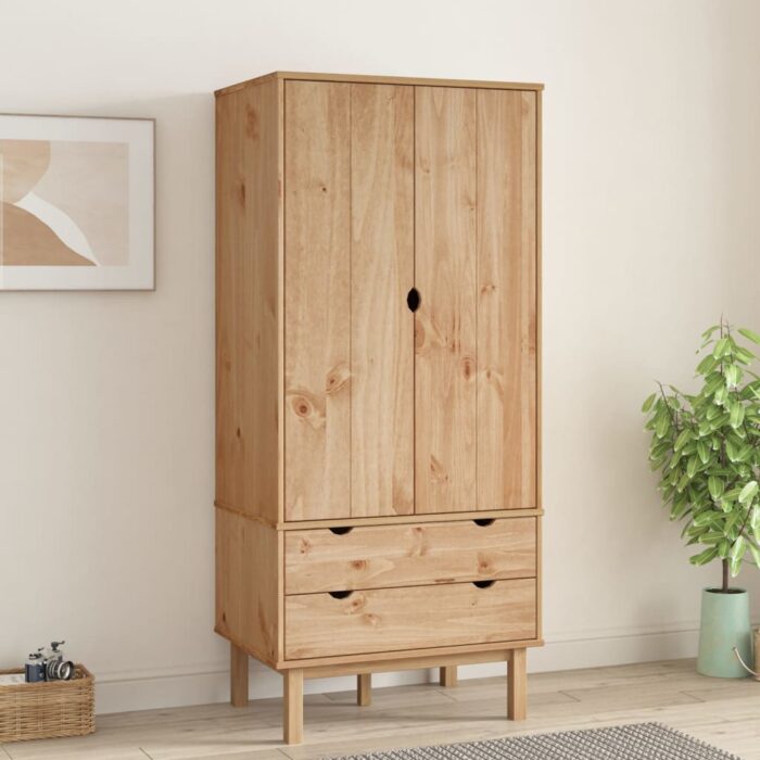 VXL8720287165613_m_en_hd_1.jpg Garde-robe OTTA 76,5x53x172 cm Bois massif de pin – Image 1