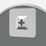 Miroir mural Argenté Ø 60 cm Rond – Image 3