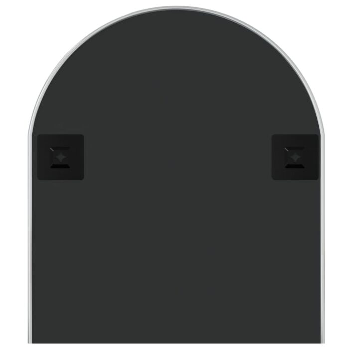 Miroir mural Argenté 100x45 cm Ovale – Image 3