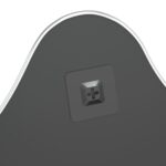 Miroir mural Argenté 60x50 cm – Image 3