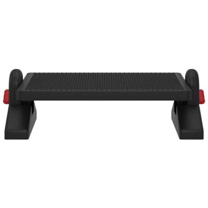 Repose-pieds Noir 50x30,5x17 cm – Image 2