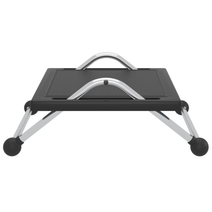 Repose-pied Noir 45x40x13,5 cm – Image 3