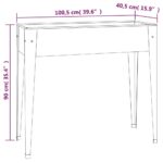 Jardinière 100,5x40,5x90 cm Acier galvanisé – Image 4