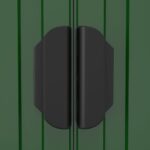 Abri de jardin Vert 192x108x223 cm Acier galvanisé – Image 5