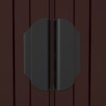 Abri de jardin Marron foncé 192x108x223 cm Acier galvanisé – Image 5
