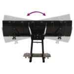 Chasse-neige pour VTT 150x38 cm Noir – Image 7