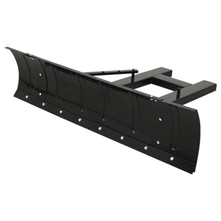 Chasse-neige pour chariot élévateur 150x38 cm Noir