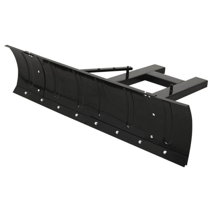 Chasse-neige pour chariot élévateur 150x38 cm Noir – Image 1