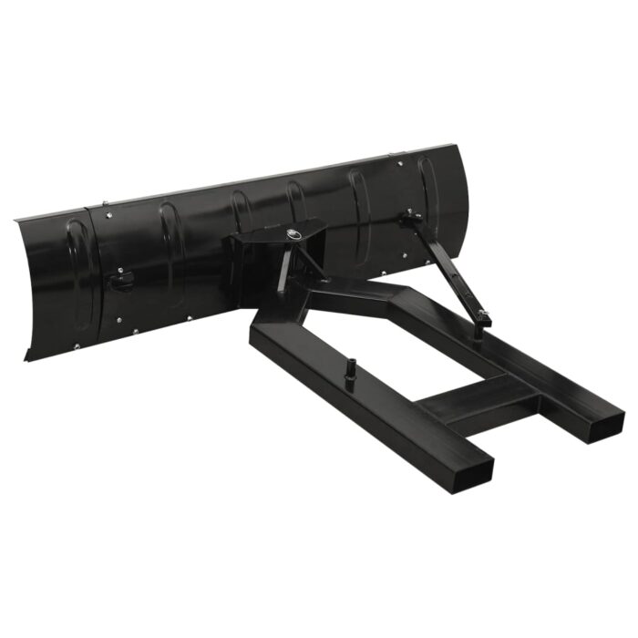 Chasse-neige pour chariot élévateur 150x38 cm Noir – Image 4