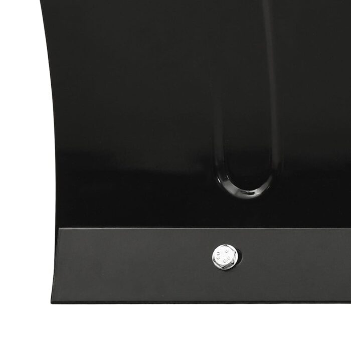 Chasse-neige pour chariot élévateur 150x38 cm Noir – Image 5