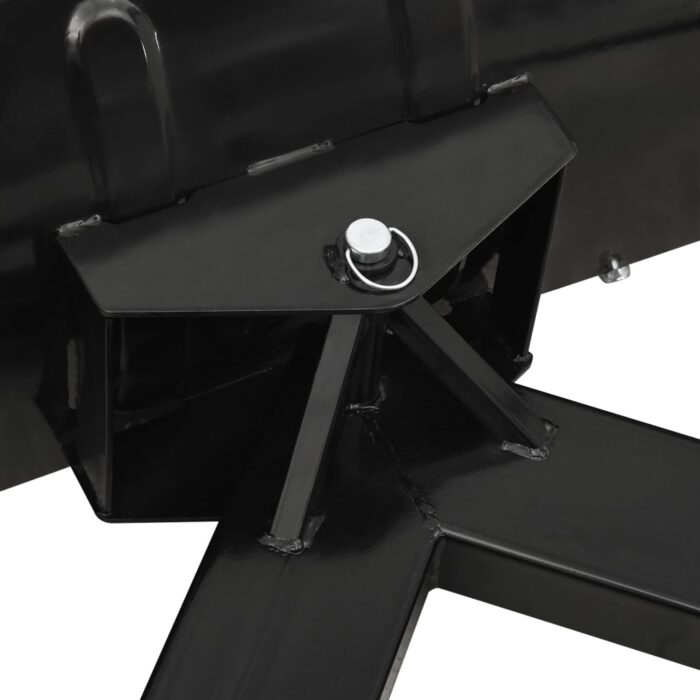 Chasse-neige pour chariot élévateur 150x38 cm Noir – Image 6