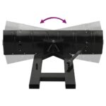 Chasse-neige pour chariot élévateur 150x38 cm Noir – Image 8