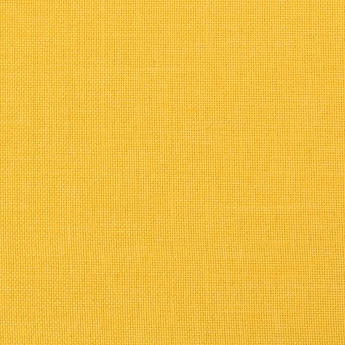 Repose-pied Jaune clair 60x50x41 cm Tissu – Image 4